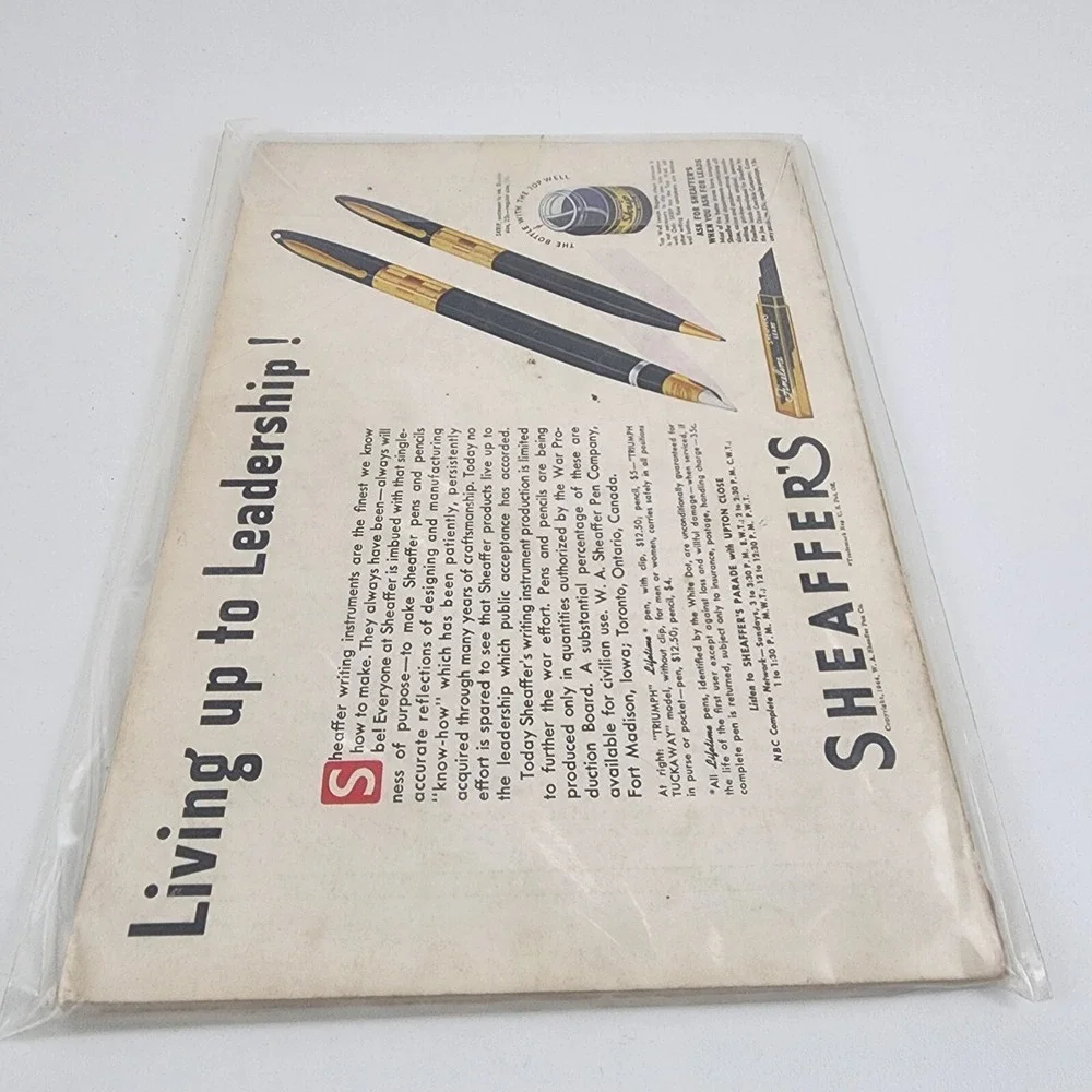 National Geographic Magazine May 1944 No‎ Insert